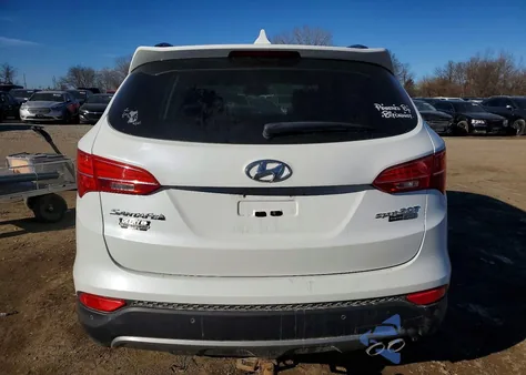 2015 Hyundai Santa Fe Sport z USA, uszkodzony, nr VIN 5XYZWDLAXFG253606